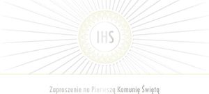 Zaproszenie Komunia (10szt)