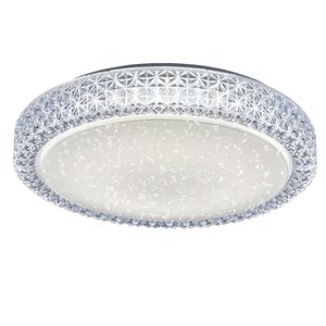 LED Deckenleuchte, Kristalle Sternenhimmel CCT, D 40 cm