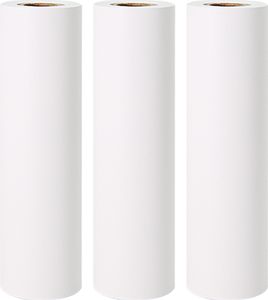 Poooli 110 x 30 mm termopapír v roli - bílý, nelepivý, bez BPA, trvanlivý (10 let), 3 role pro Poooli L3