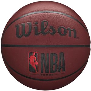 Wilson NBA Forge Crimson Ball WTB8201XB, Basketballbälle, Unisex, Dunkelrot, Größe: 7