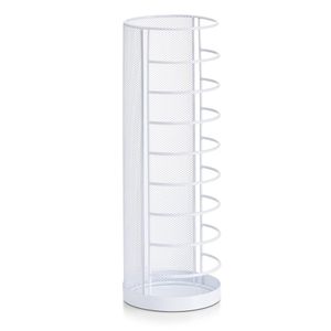 Zeller Schirmständer, weiß, Mesh Ø14x40,5