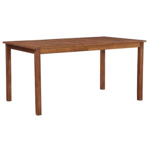 vidaXL Zahradní stůl 150x90x74 cm Akátové masivní dřevo