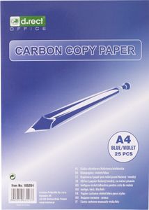 Kohlepapier lila/blau A4 a'25 D.RECT