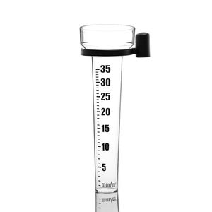 BigDean 4x Regenmesser Niederschlagsmesser - Für 1-35 mm Messungen - Einfach abzulesen
