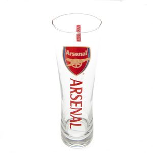 Arsenal FC - Pohár na pivo, sklo TA1285 (24 cm) (priehľadný/rôtový)