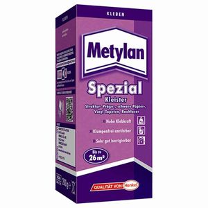 Metylan Tapetenkleister Spezial 200g für schwere Tapeten Venyl,Rauhfaser,Textil