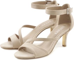 LASCANA Sandalette beige Größe 41