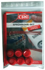 CRC Sprührohr Set für CRC Spraydosen 145 mm rot