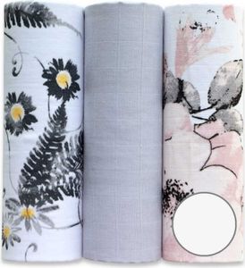 Ega KIDS | Stoffwindeln Set - 5 Stück - 70x80 cm - Tiermuster - Weich und Vielseitig