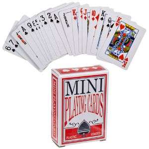 Mini Spielkarten Set mit 54 Karten