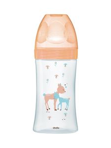 Dodie 6008148 Sensation+ GLA Bottle 270ML SIL Baby-Flasche + Sauger, 270ml Fassungsvermögen, BPA-frei