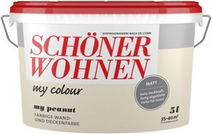 Schöner Wohnen - my colour Wandfarbe matt - My Peanut 5 L