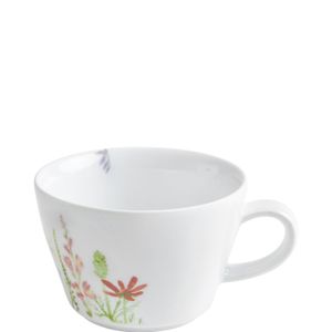 KAHLA Cappuccino-Obertasse 0,25 l Wildblume rot/gelb 395105A50002C