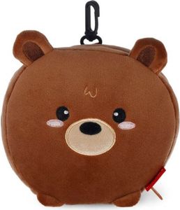 Travel Pillow With Eye Mask - My Travel Buddy - Teddy Bear