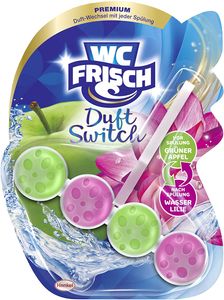 WC Frisch Duft Switch Grüner Apfel und Wasserlilie 50g WC-Reiniger Duftspüler