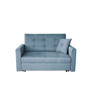 Mirjan24 Schlafsofa Viva Lux II, Stilvoll Polstersofa vom Hersteller, Zweisitzer Sofa mit Schlaffunktion und Bettkasten (Tatum 278)