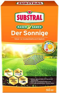 Substral Rasensamen Der Sonnige, Trockenrasen, Rasensamenmischung für sonnige und trockene Standorte, 1,125 kg