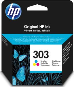 Hewlett-Packard HP originál ink T6N01AE, HP 303, color, 165str., HP ENVY Photo 6230, 7130, 7134, 7830 T6N01AE