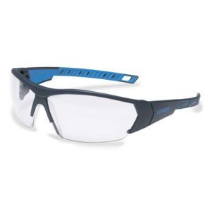 Schutzbrille iworks fbl. sv exc. anthrazit/blau