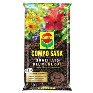 COMPO SANA® Qualitäts - Blumenerde 50 Liter