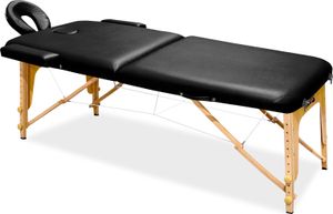 Aga Drevené masážne lehátko MR5150 Čierne Aga Drevené masážne lehátko MR5150 Čierne