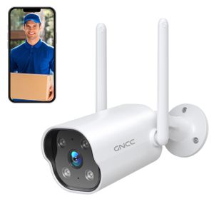 GNCC GT1Pro Überwachungskamera Aussen, 2K WLAN Kamera Überwachung Aussen, 2-Wege-Audio, Audio & Bewegungserkennung, Nachtsicht