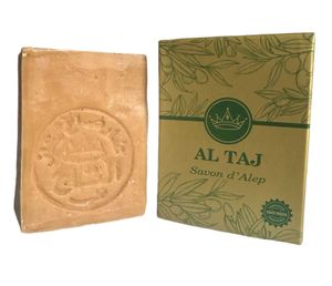 Aleppo-Seife Soap Al Tag Beste Qualität Lorbeer, Olivenöl, Handmade - vegan - Von Alimal - 6 Stück