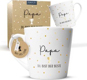 AMARI ® Papa Tasse (05) - Vatertag Geschenk Tasse - Vater Tasse - Tassen für Papa - Kaffeetasse Papa - Vatertagsgeschenke für Papa Tasse