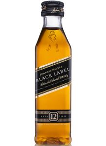 Johnnie Walker Black Label Blended Scotch Whisky Mini 0,05 L