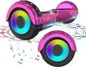 MEGA MOTION Hoverboards, 6.5 Zoll mit Bluetooth Lautsprecher, Kommt mit cool leuchtendem Rad, mit LED-Leuchten, Geschenk für Kinder und Jugendliche MEGA MOTION Hoverboards, 6.5 Zoll mit Bluetooth Lautsprecher, Kommt mit cool leuchtendem Rad, mit LED-Leuchten, Geschenk für Kinder und Jugendliche