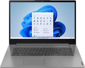 Notebook IdeaPad 3 17IAU7, Grau, 17,3 Zoll, Full HD, IPS, Intel Core i7-1255U, 16 GB, 1 TB M.2 SSD, Iris Xe