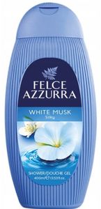 Felce Azzurra, Żel pod prysznic White Musk, 400 ml