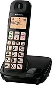 Panasonic KX-TGE110 DECT-Telefon Anrufer-ID Schwarz