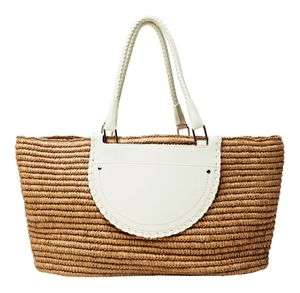 ESPRIT Schultertasche Demi Shopper Cream White creme