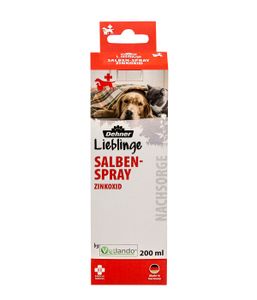 Dehner Lieblinge Wundversorgung Salben-Spray, Zinkoxid, für Hunde und Katzen, 200 ml