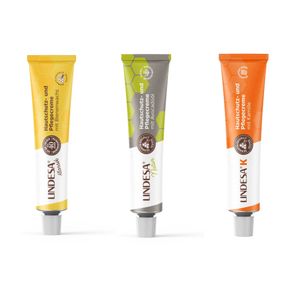 Lindesa Handcreme TESTPAKET: 1 x Lindesa Klassik, 1 x Natur + 1 x Kamille
