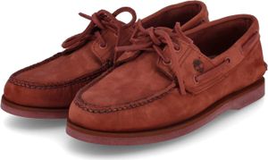 Timberland Herren Halbschuhe/ Bootsschuhe CLASSIC BOAT Rot Rauleder Größe:42