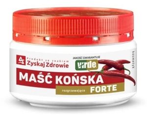 Maść Końska rozgrzewająca Forte Zyskaj Zdrowie, 350g