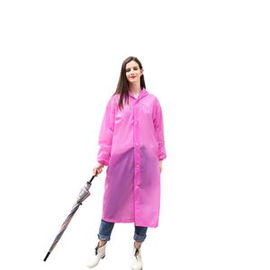 INF Pončo do deště s kapucí Pink M