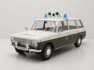 Lada 2102 1970 olivgrün weiß Volkspolizei DDR Modellauto 1:18 Triple9