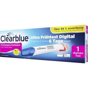Clearblue těhotenský test Ultra Early Test Digital 1 ks