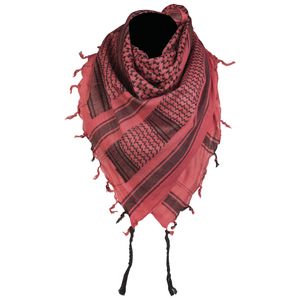 MIL-TEC® Shemagh Palestínska šatka šatka na hlavu šatka bandana červená čierna