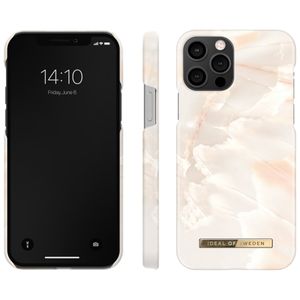 iDeal of Sweden iPhone 12/12 PRO Fashion Case Rose Pearl Marble