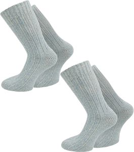 normani 2 Paar Norweger-Socken Pastelltöne
