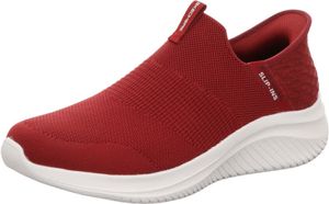 Skechers Herren Slip-On Sneaker ULTRA FLEX 3.0 SMOOTH STEP rot, Größe 43 (232450)