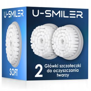 2 Köpfe Für Gesichtsbürste U-Smiler Soft