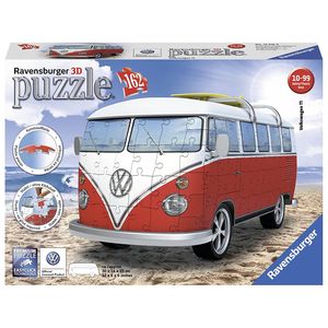 Puzzle 3D Pojazdy: Volkswagen T1 162 Elementy