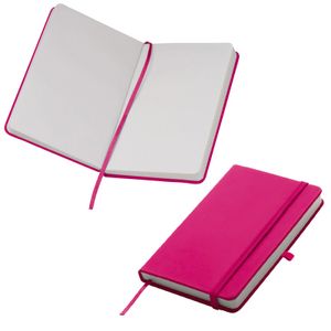 Notizbuch / DIN A6 / 160 S. / blanko / samtweiches PolyurethanHardcover / Farbe: pink