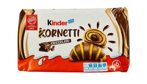 Ferrero | Kinder Kornetti 252g, Croissant, Schokolade