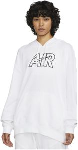 Nike W NSW AIR FLC HOODIE W WHITE L
